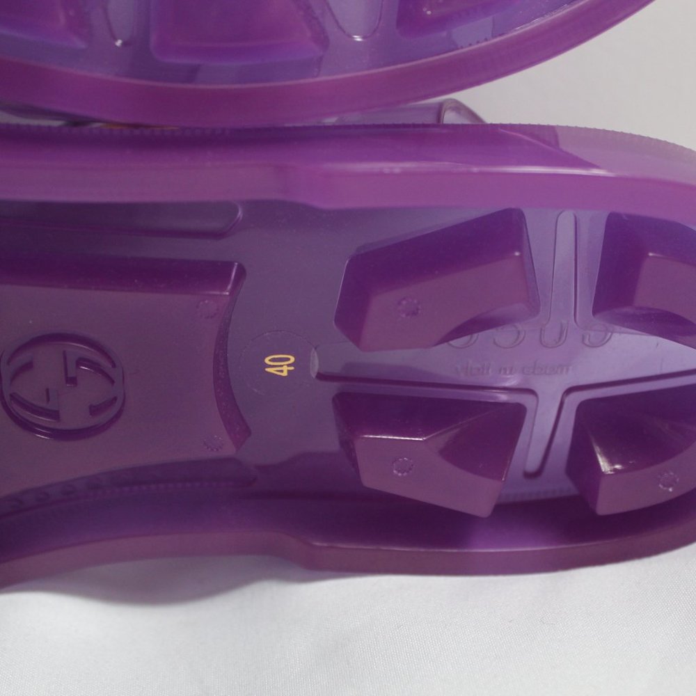 Gucci Translucent Purple Sandals - image 3